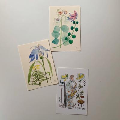 坂口恭平『その日暮らし』ポストカード(3枚組)