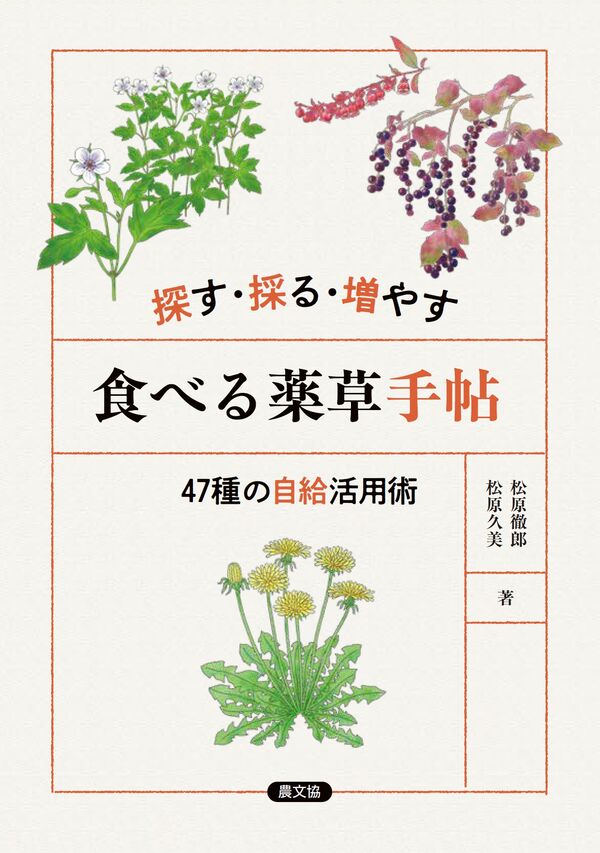 探す・採る・増やす　食べる薬草手帖